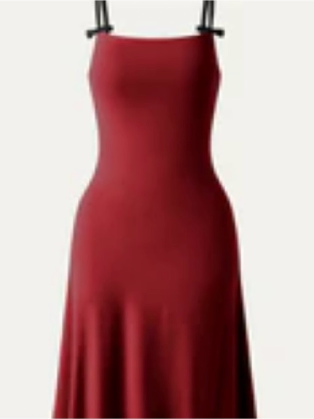 OGL Strapless Wine Red Slip Dress